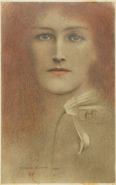 Fark, 1893 by Fernand Khnopff