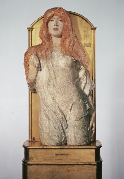 Yarım peri figürü ("Vivien") by Fernand Khnopff