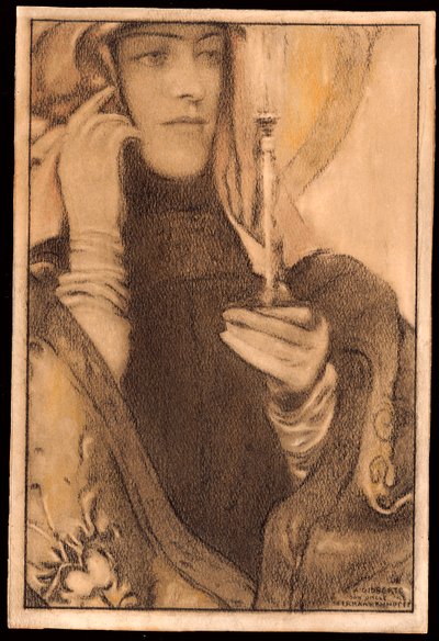 Tütsü, 1917 by Fernand Khnopff