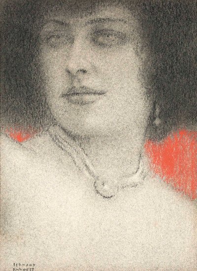 Kadın Çalışması, c.1914 by Fernand Khnopff