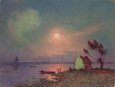 Puslu Güneş Işığı, Brittany, c.1915 by Fernand Loyen du Puigaudeau