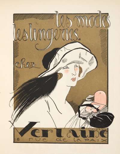 Verlaine reklamı, Gazette de Bon Ton, pub
