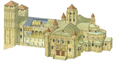 Santiago de Compostela Romanesk Katedrali. Yeniden yapılanma. ispanya by Fernando Aznar Cenamor