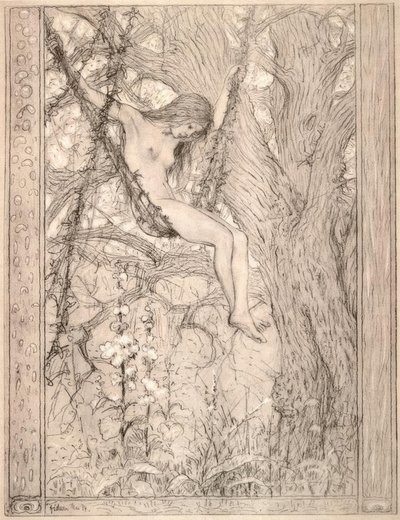Lianenschaukel by Fidus