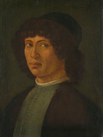 Genç Bir Adamın Portresi by Filippino Lippi (manner of)