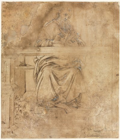 Aziz Jerome Çalışmasında by Filippino Lippi