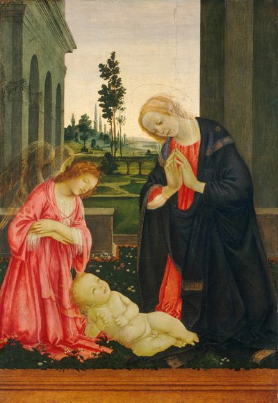 Çocuğun Hayranlığı, c. 14751480. by Filippino Lippi