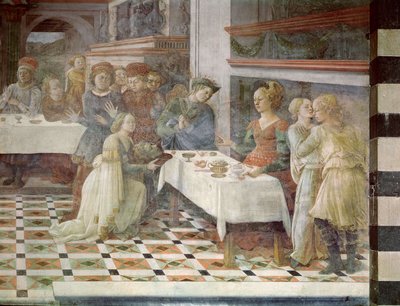 Hirodes Bayramı, 1452-64 by Filippino Lippi