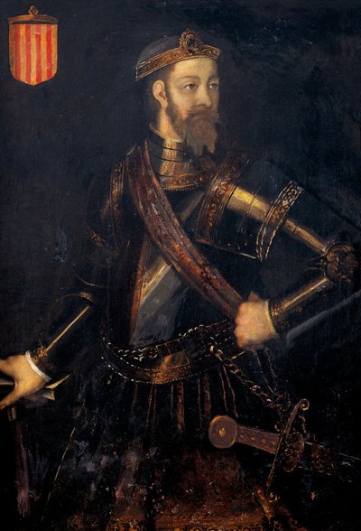 Ramon (Raymond) Borell I (972-1017), Barselona Kontu, Gerona ve Ausona'nın Portresi by Filippo Ariosto