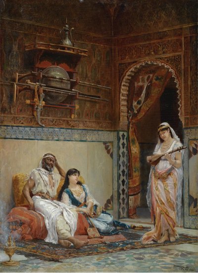 bir haremde by Filippo Baratti