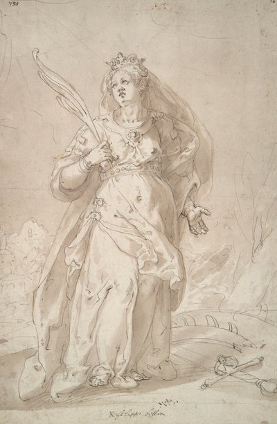 İskenderiye Aziz Catherine by Filippo Bellini
