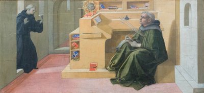 Aziz Augustine'in Teslis vizyonu by Filippo Lippi