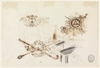 Direkler ve Süsleme Çalışmaları by Filippo Marchionni