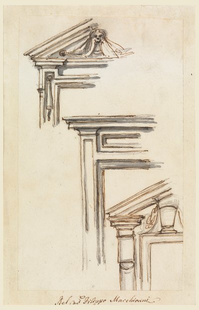 Üç Pencere veya Kapı Kasası by Filippo Marchionni