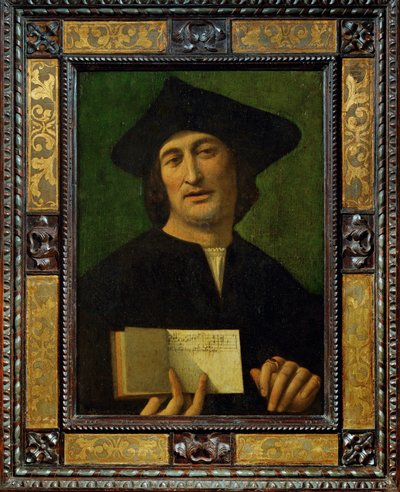 Bir müzisyenin portresi by Filippo Mazzola or Mazzola dell