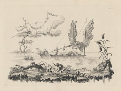 Yelken d için kanatlı tekne by Filippo Morghen