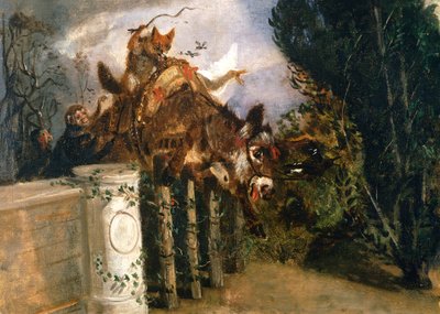 Alegori (tuval üzerine yağlı boya) by Filippo Palizzi