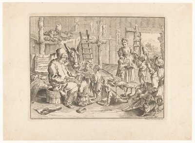 okul müdürü olarak Pulcinella by Filippo Vasconi