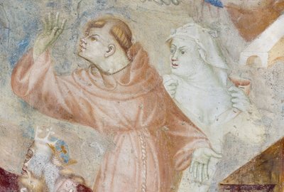 Rahipler, Son Yargının detayı, c.1400 by Filippolo de and Veris da Milano Veris da Milano