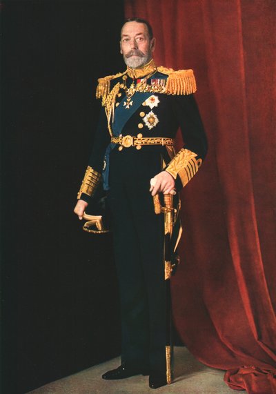 Kral George V, 1935 by Finlay Colour Ltd