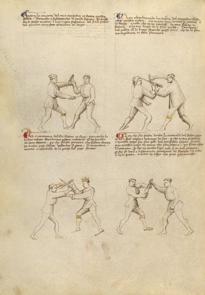 Hançerle Savaş by Fiore Furlan dei Liberi da Premariacco
