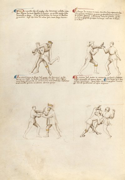 Hançerle Savaş by Fiore Furlan dei Liberi da Premariacco