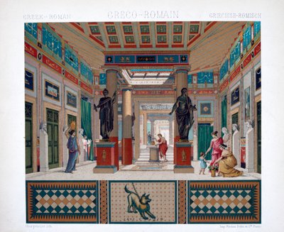 Yunan, Roma tapınağı, c1800-1835 by Firmin Didot