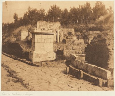 Mezarlar Sokağı, Pompeii by Firmin Eugène Le Dien