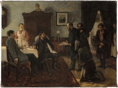 Başvuranlar, 1888 by Firs Sergeevich Zhuravlev