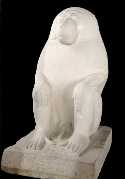 Babun, Orta Krallık, muhtemelen 7. Hanedan (kireçtaşı) by First Intermediate Period Egyptian