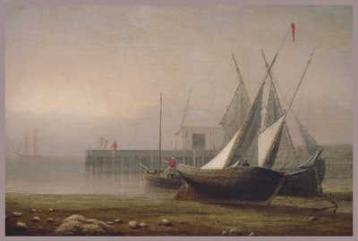 Alçak Gelgitte Balıkçı Tekneleri, 1850