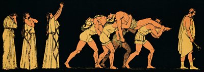 Ölü Kardeşler, 1880 by Flaxman