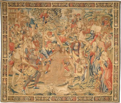 Calvary Alayı by Flemish 16th Century
