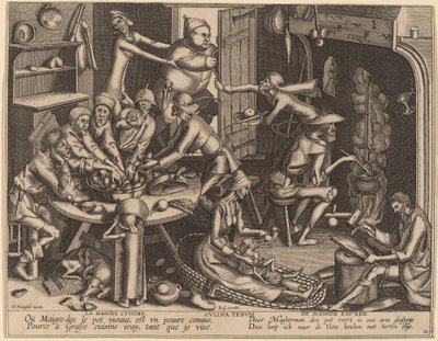 İnce Mutfak by Flemish 17th Century, after Pieter van der Heyden, after Pieter Bruegel the Elder