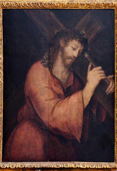 İsa ve Haç by Flemish School