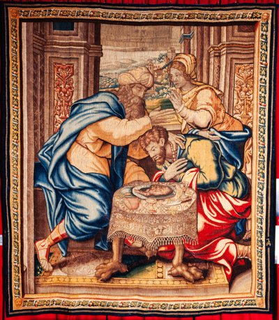 Flaman halısı. 17. yüzyıl. by Flemish School