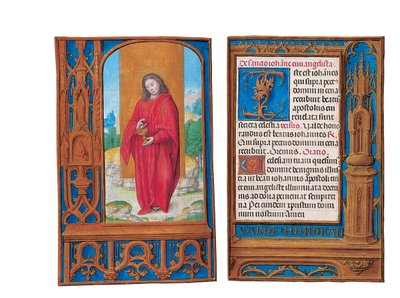 Rothschild Saatler Kitabından Folyolar, Ghent veya Bruges, c.1505 by Flemish School