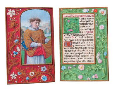 Rothschild Saatler Kitabından Folyolar, Ghent veya Bruges, c.1505 by Flemish School