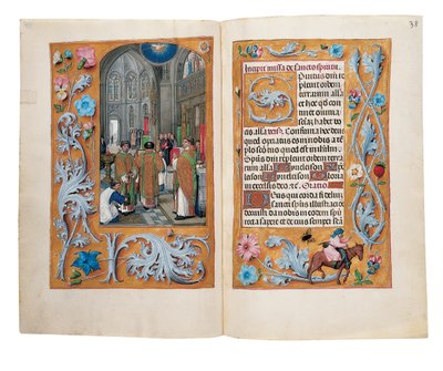 Rothschild Saatler Kitabından Folyolar, Ghent veya Bruges, c.1505 by Flemish School