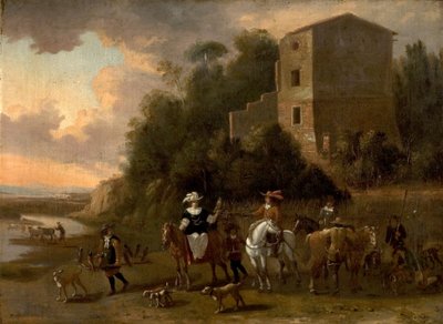 Hawking Partisi by Flemish School