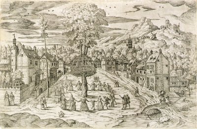 Mayıs Günü töreni (gravür) by Flemish School