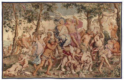 Mitolojik duvar halısı, 17. yüzyıl sonu by Flemish School
