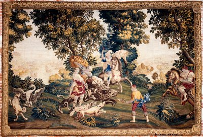Saray (Eu Kalesi). Müze (Louis-Philippe Eu Kalesi Müzesi). Flaman halısı. Silvio