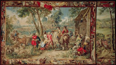 Yağma, Askeri Bilimler serisinden, Judocus de Vos Atölyesi, c.1715-24 by Flemish School