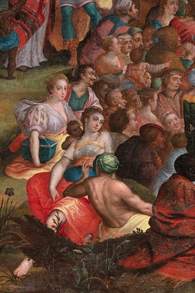 Yahya'nın çölde vaaz etmesi by Flemish School