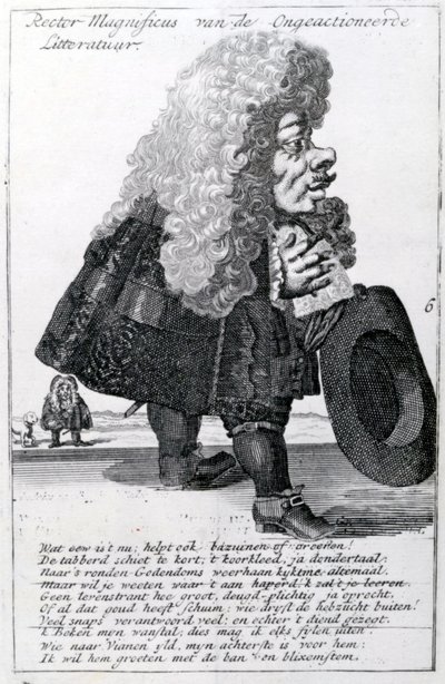 Rektör Magnificus, 1668 by Flemish School