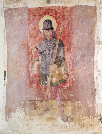 İrlandalı St. Brendan, mahzenden duvar resmi, c.1480-1540 by Flemish School