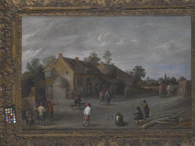 Okçular (tuval üzerine yağlıboya) by Flemish School