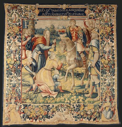 Hannibal'in Tarihi, 1570 dolayları (goblen) by Flemish School