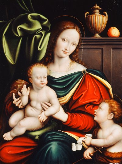 Bakire ve Çocuk, by Flemish School